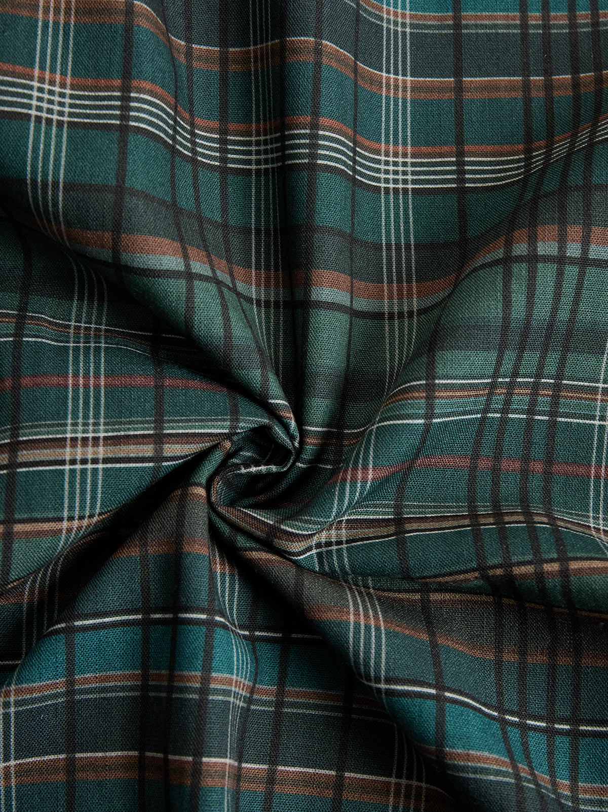 Lydia | Plaid Lapel Single-Breasted Shirt Maxi Dress