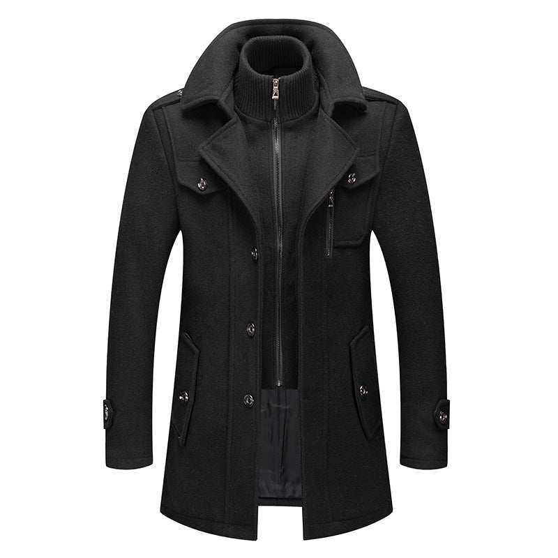 Senator™ | Double-Collar Tailored Overcoat