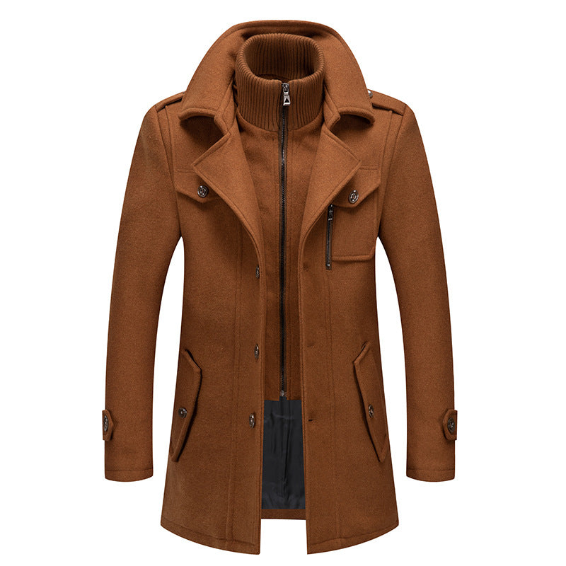 Senator™ | Double-Collar Tailored Overcoat
