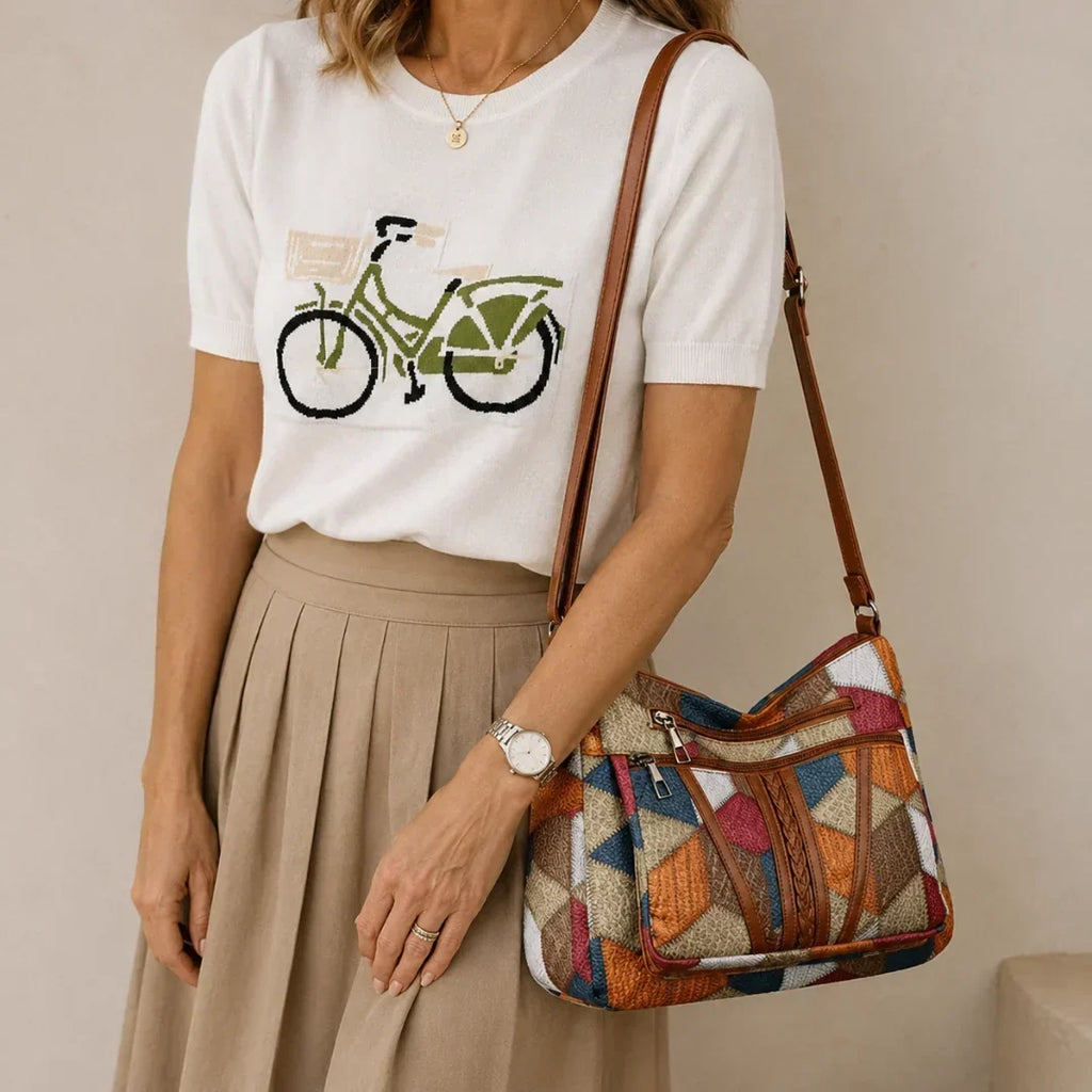 Nella™ | Patchwork Crossbody Bag