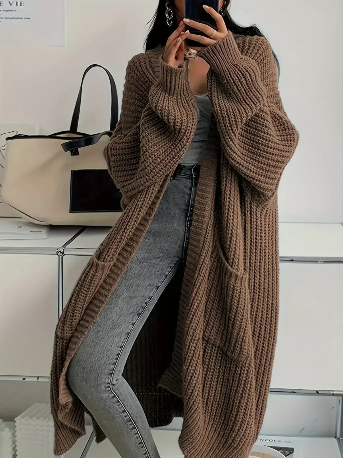 Alice | Cozy Confidence Longline Cardigan