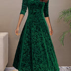Denise | Holiday Velvet Elegance Dress
