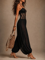 Tanger™ | Lace Evening Jumpsuit