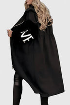 Vaye™ | Elegant Hooded Coat