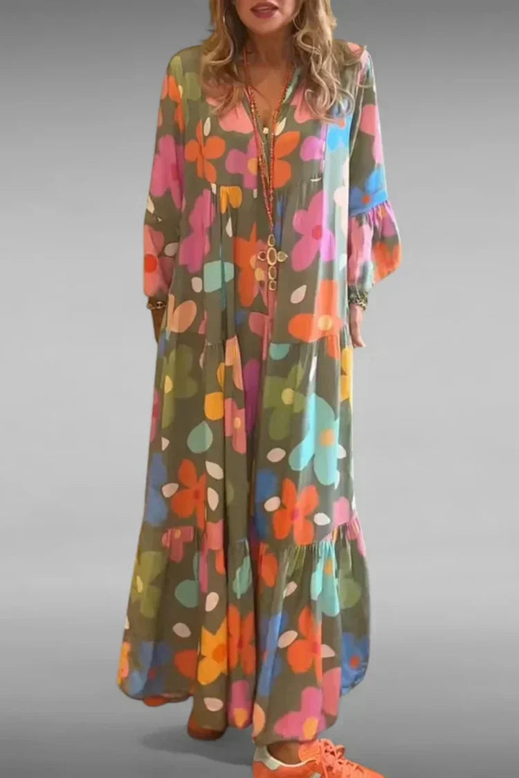 Floral Dream | Relaxed Fit Maxi Dress