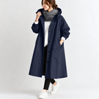 Wendy™ | Long Hooded Trench Coat