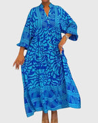 Mckinley™ | Maxi Dress With Elegant Print