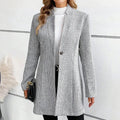 Abigail™ | Textured Longline Coat