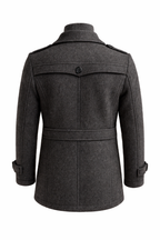 Marcus™ | Tailored Wool-Blend Overcoat