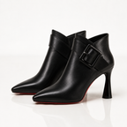 Monroe™ | Statement Buckle Ankle Boots