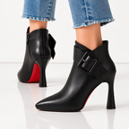 Monroe™ | Statement Buckle Ankle Boots