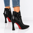 Monroe™ | Statement Buckle Ankle Boots