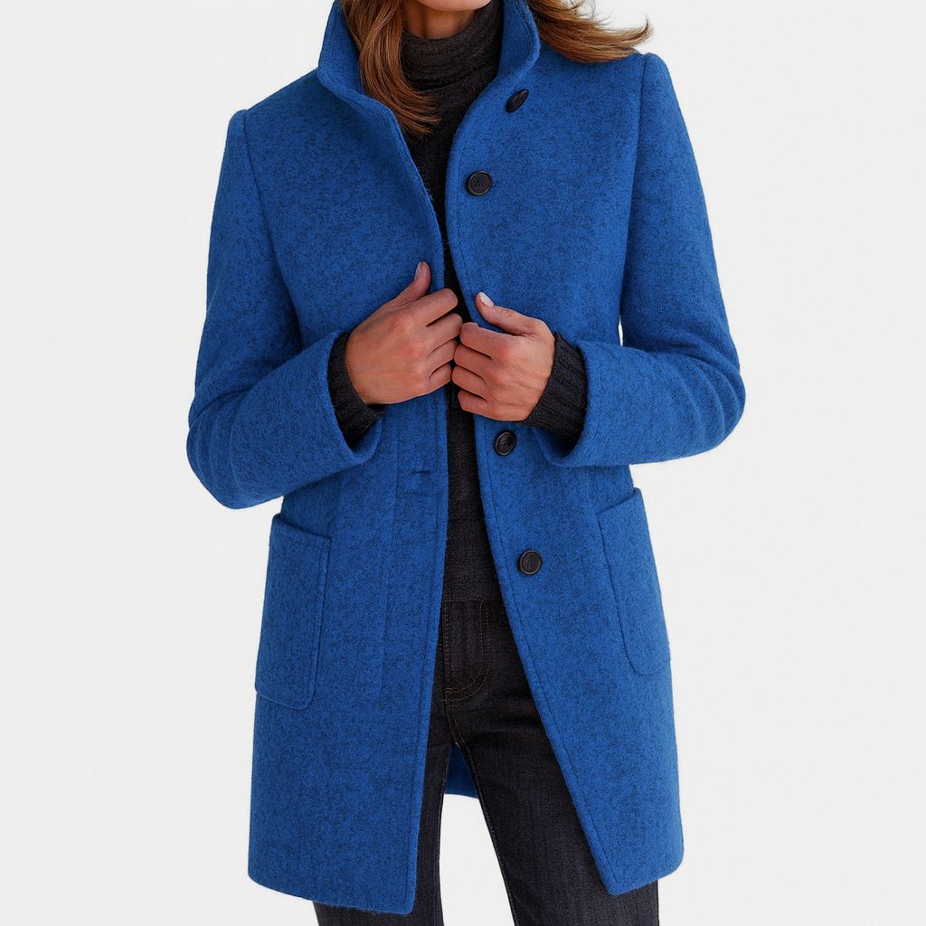 Mara™ | High-Collar Everyday Coat