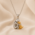 Helga™ | Woman & Dog Pendant Necklace