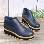 Coralie™ | Comfort Wedge Ankle Boots