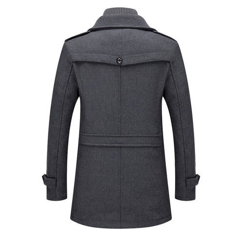 Senator™ | Double-Collar Tailored Overcoat