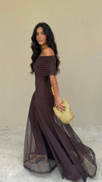 Zella™ Elegant Off-Shoulder Dress