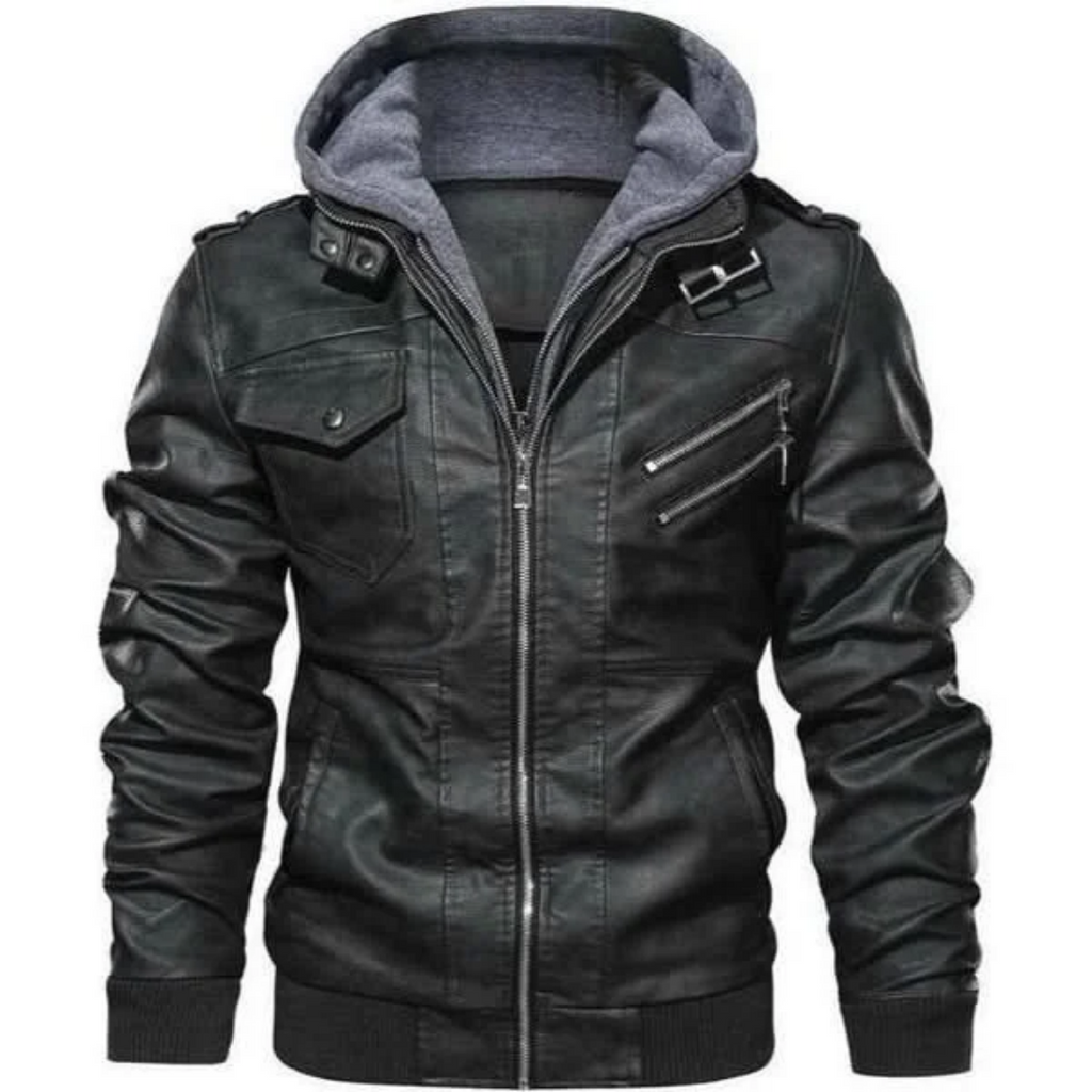 Anarchy™ | Weathered Leather Jacket