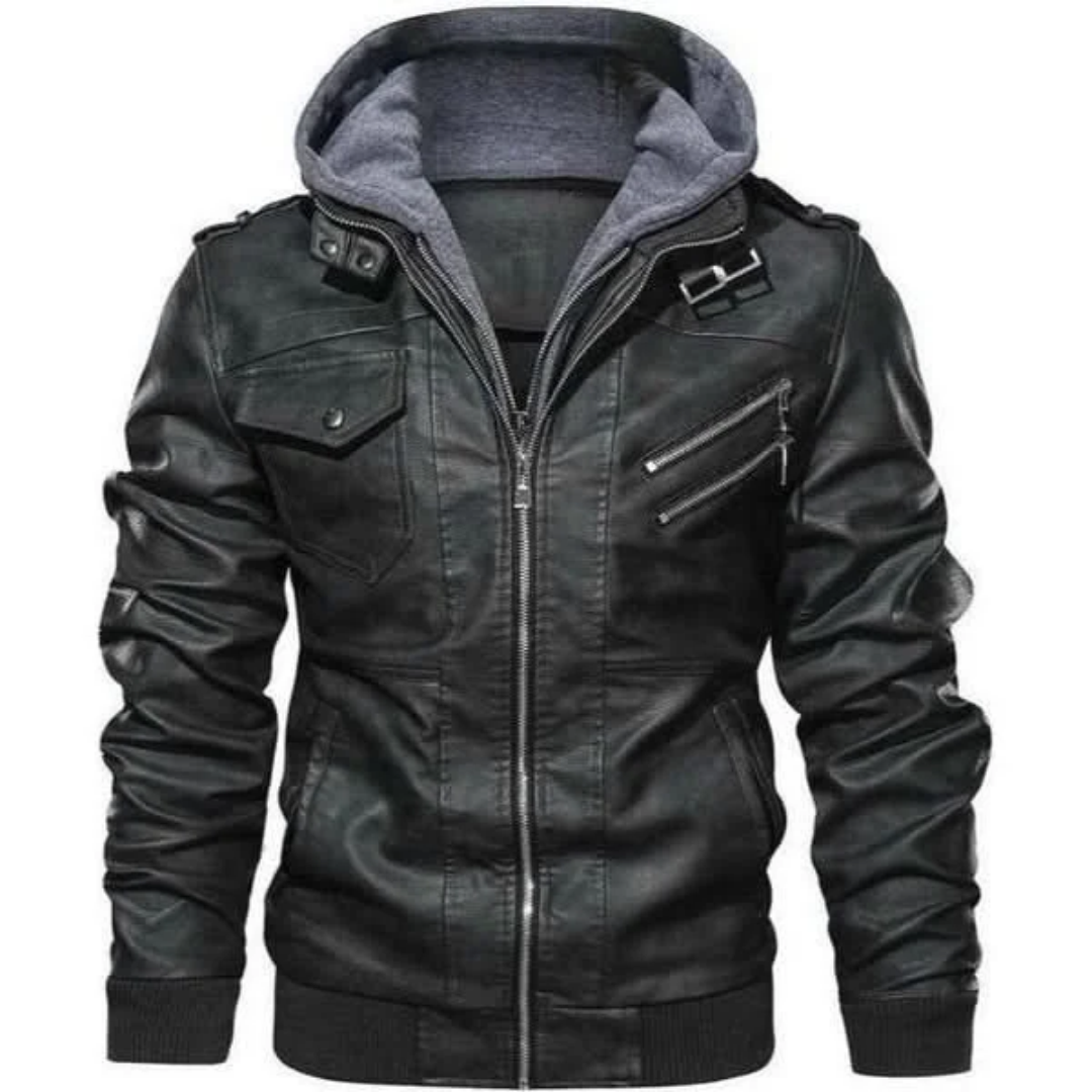 Anarchy™ | Weathered Leather Jacket