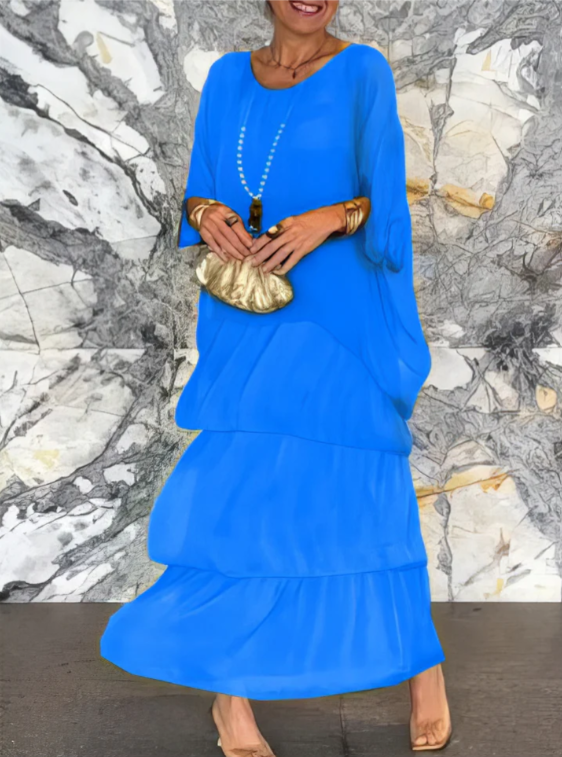Lara | Elegant Flowing Maxi Dress