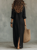 WILLOW | Effortless Maxi Dress Flattering Silhouette Versatile Daily Wear