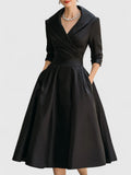 Yan | Elegant Midi Dress
