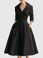 Yan | Elegant Midi Dress