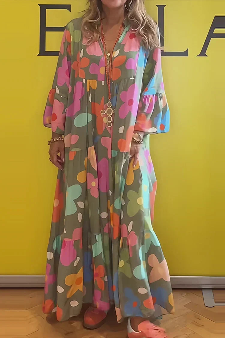 Floral Dream | Relaxed Fit Maxi Dress