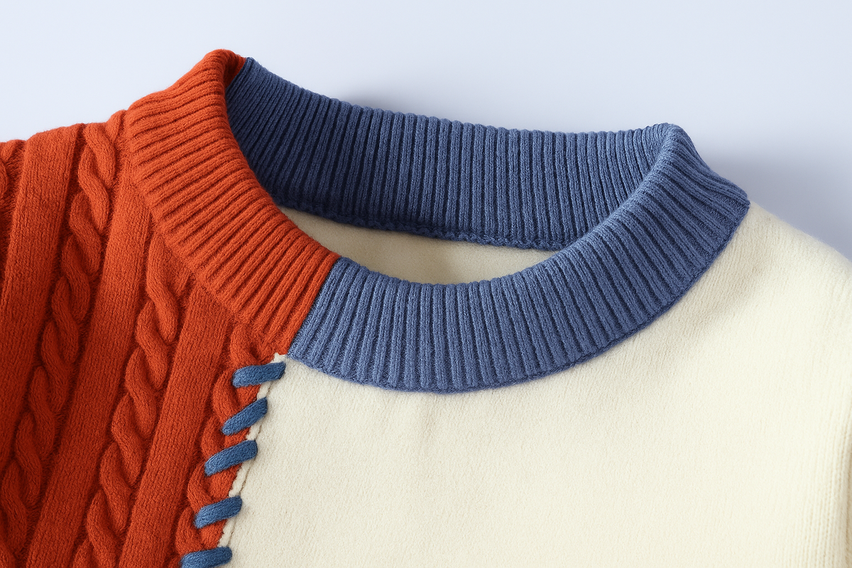 Arty™ | Patchwork Knit Sweater
