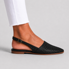 Simone™ | Woven Slingback Flats
