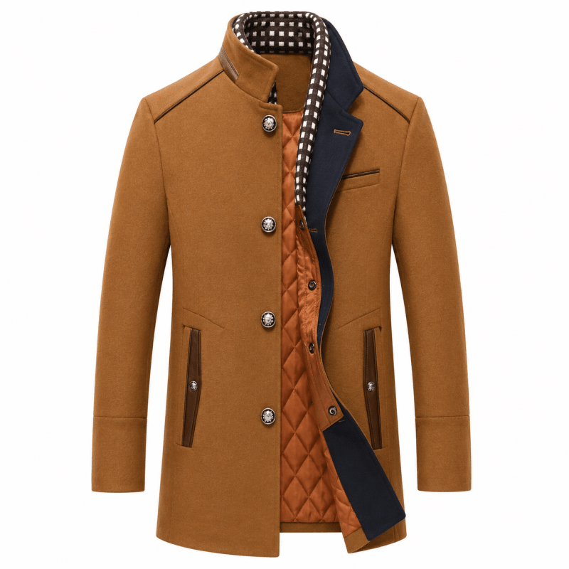 Kingsman™ | Tailored Wool-Blend Pea Coat
