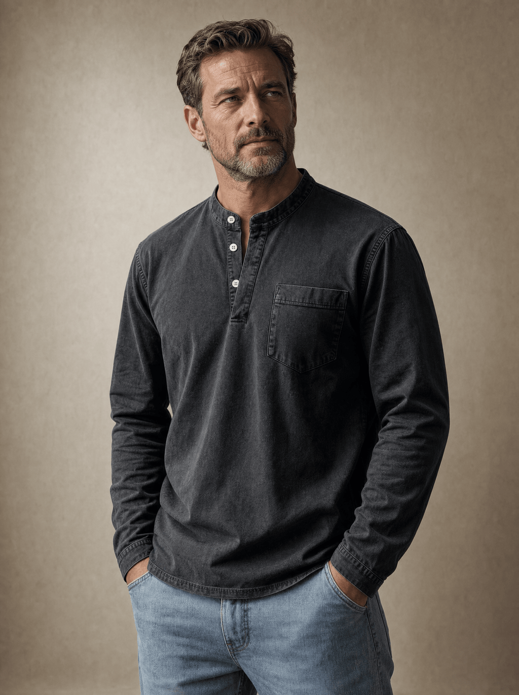 Saltwater™ | Heritage Long-Sleeve Henley