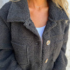 Ariane™ | Soft Textured Button Jacket
