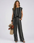 Alessia | Elegant Striped Two-Piece Set